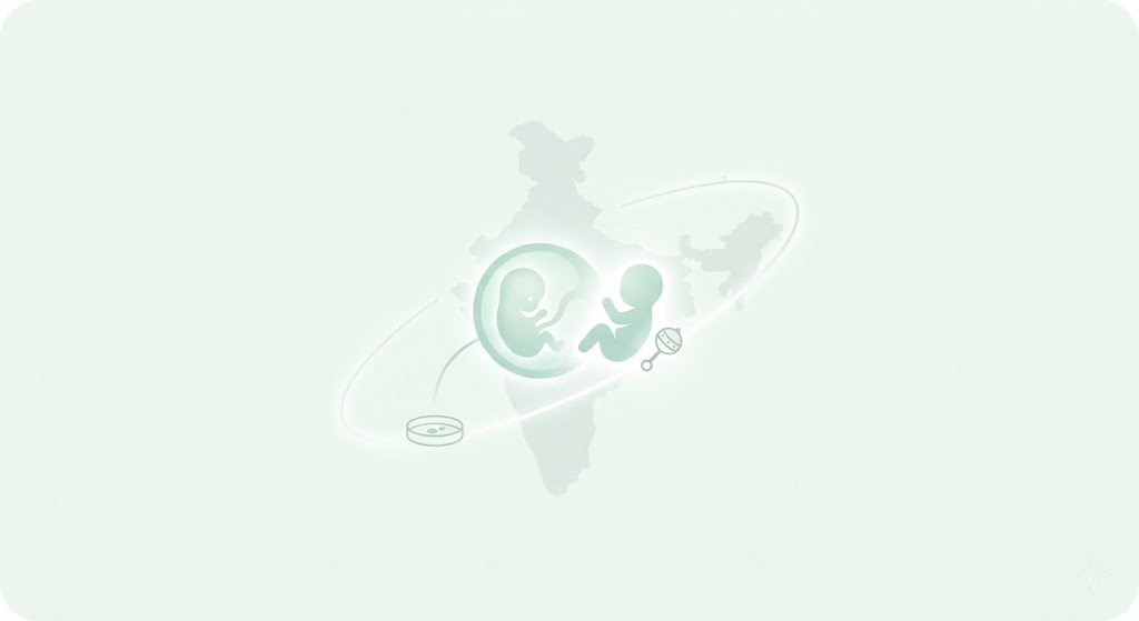 First IVF Baby in India