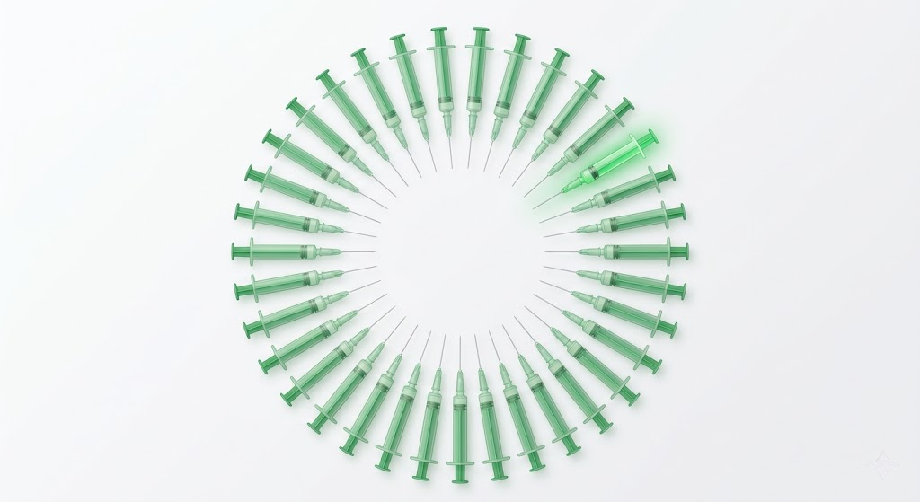 How many injections for IVF treatment