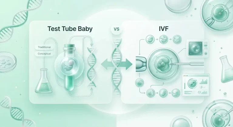 Test Tube Baby vs IVF