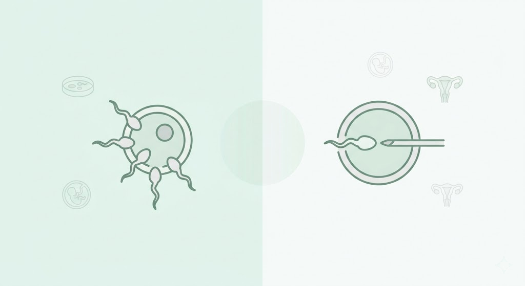 ICSI vs IVF