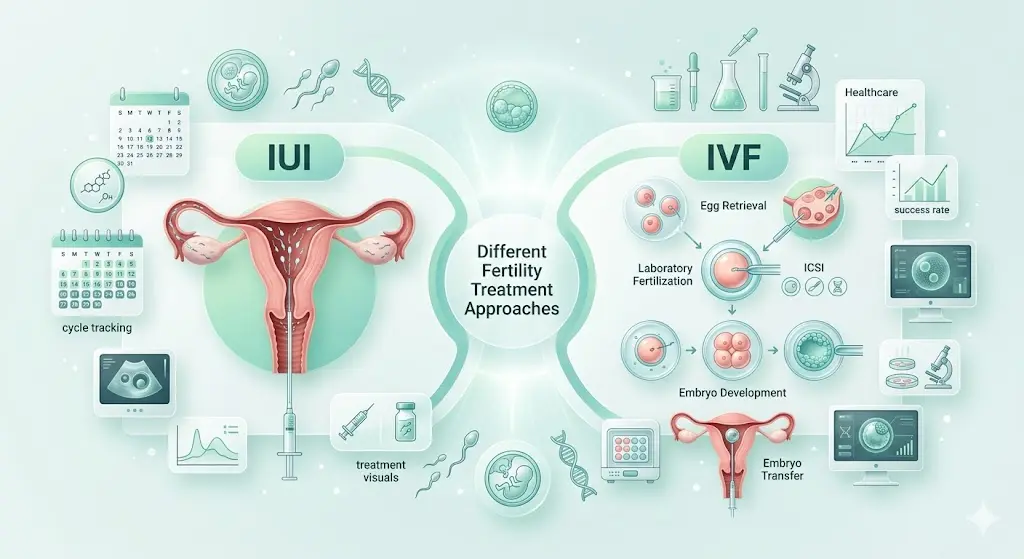 IUI and IVF Difference