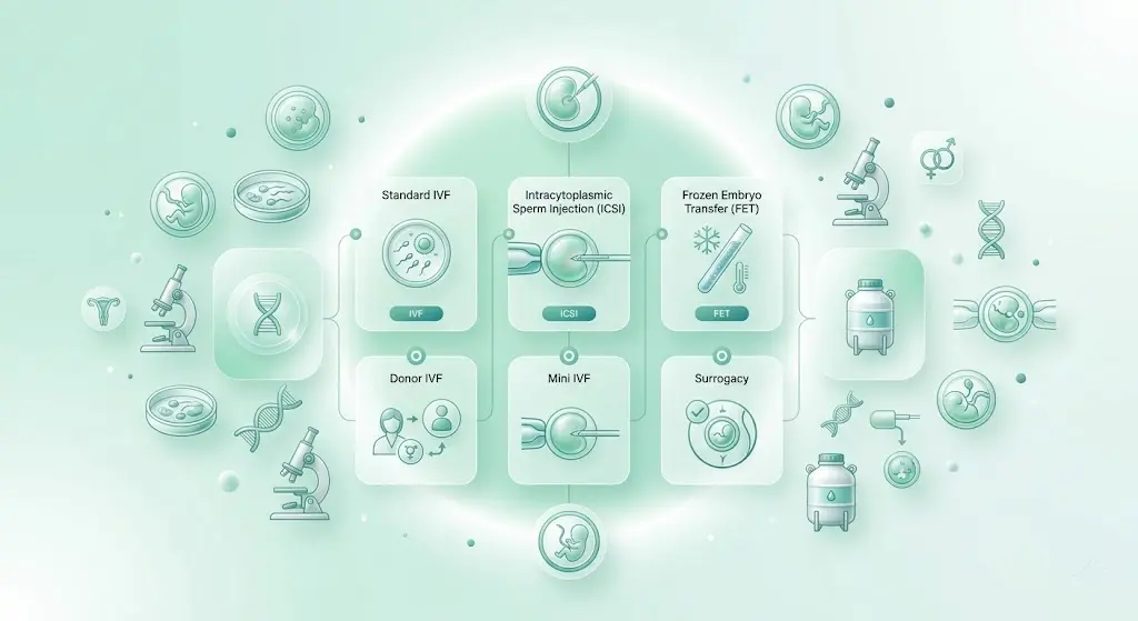 Types of IVF