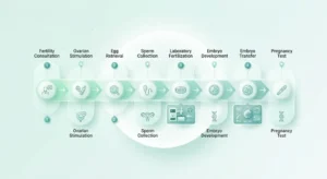 IVF Process Step by Step Timeline