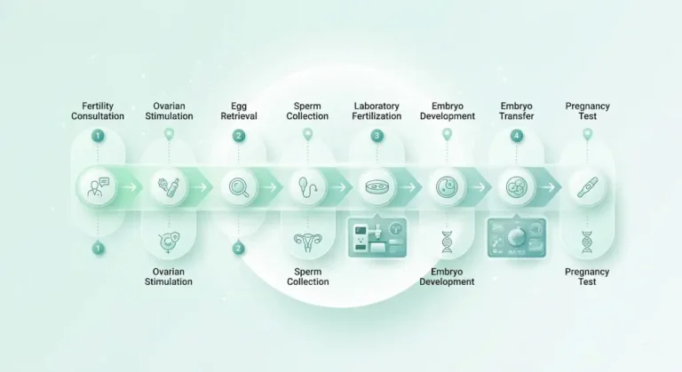 IVF Process Step by Step Timeline