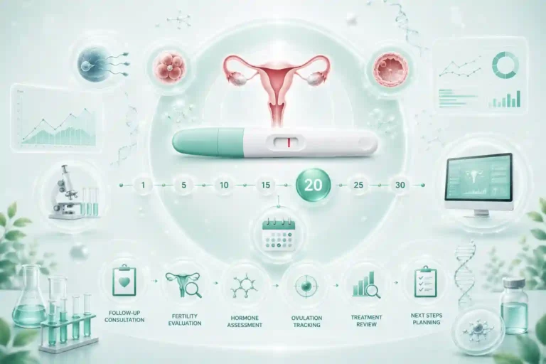 20 days after iui negative pregnancy test