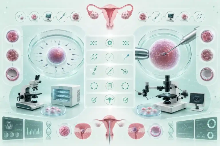difference between icsi and ivf