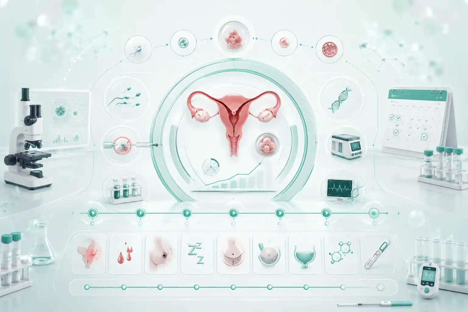 first time iui success symptoms