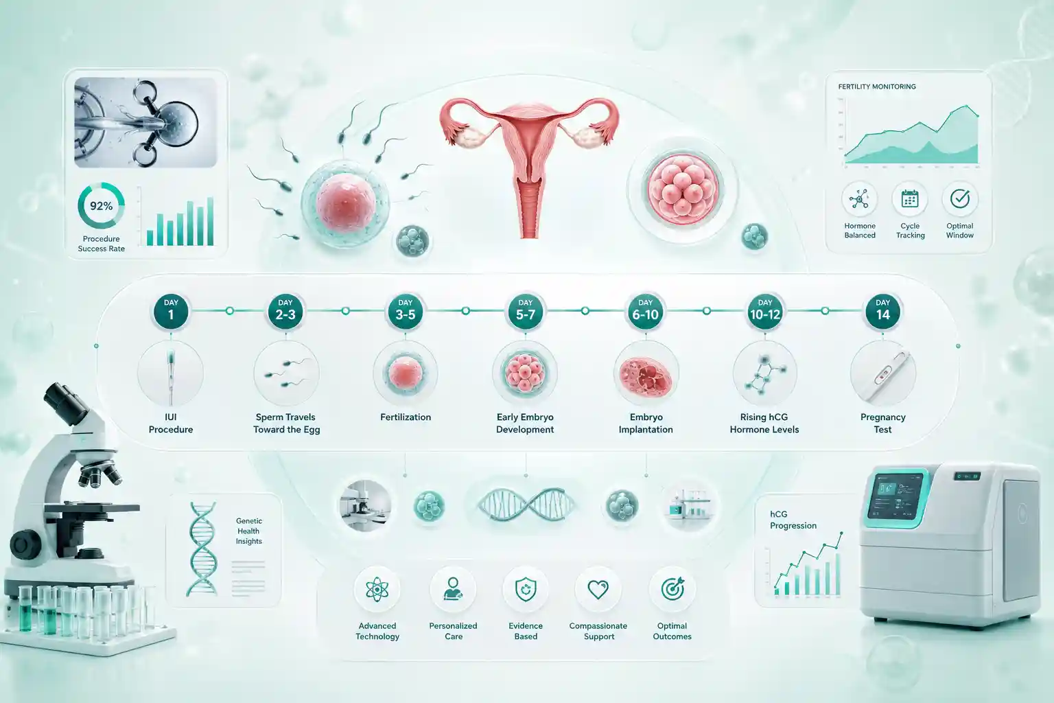 IUI Process Day by Day