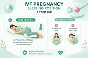 IVF Pregnancy Sleeping Position After IVF