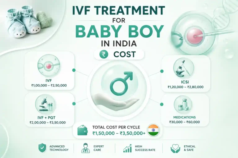 ivf treatment for baby boy in india cost