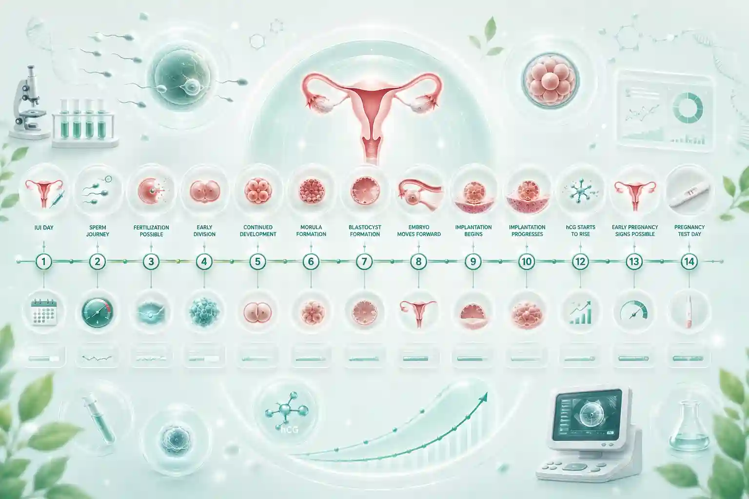 what happens after iui day by day