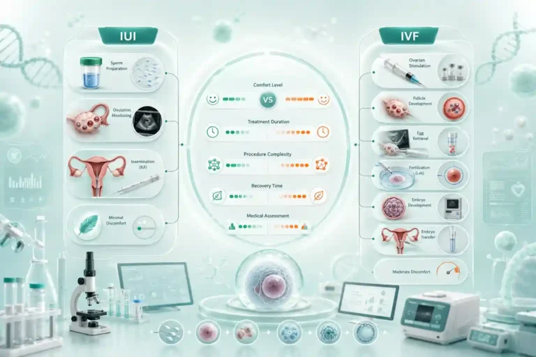 which is more painful iui or ivf