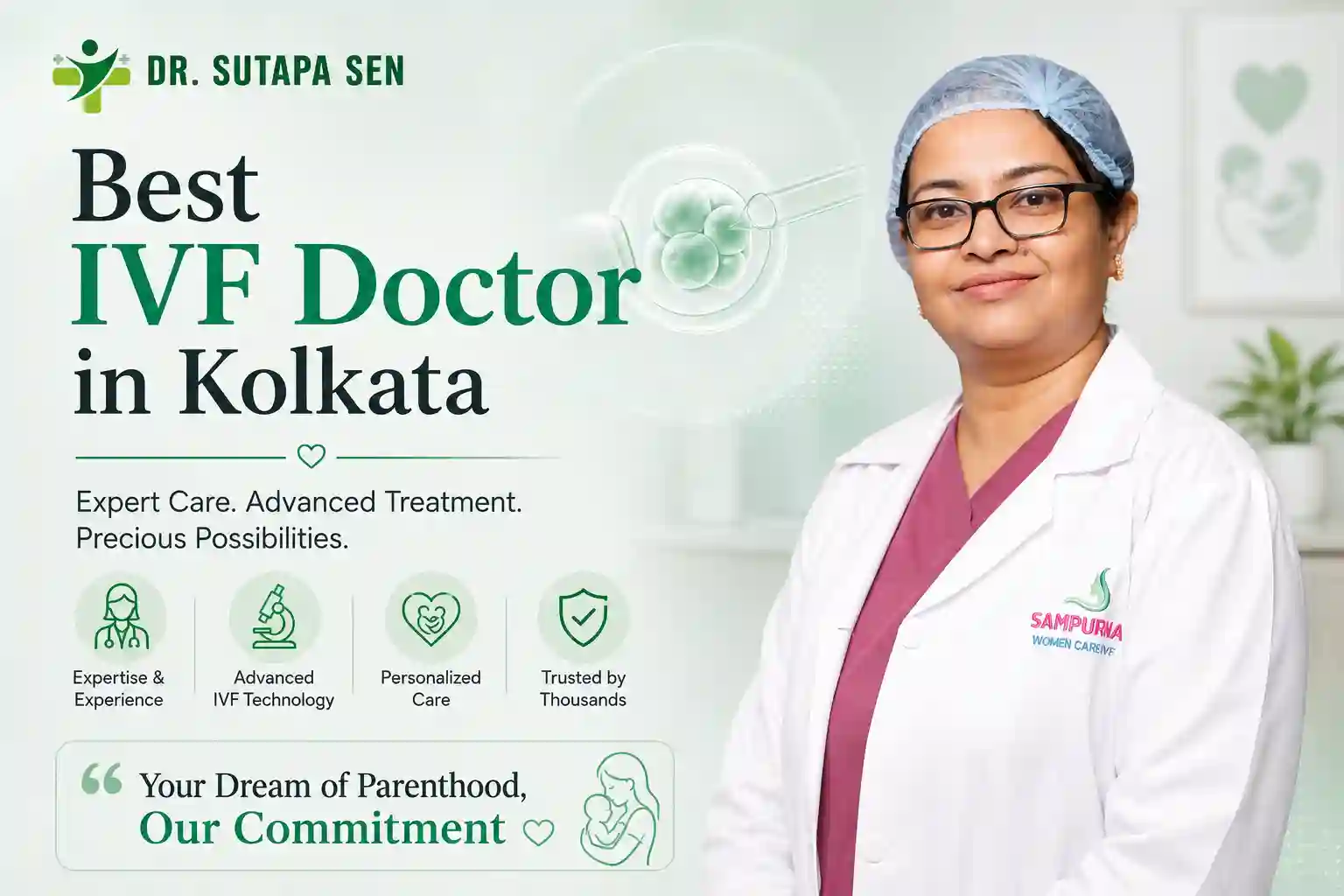 Best IVF Doctor in Kolkata - Dr. Sutapa Sen